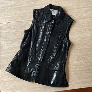 Carlisle Leather Vest Top